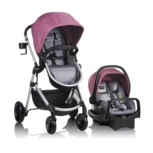 Evenflo Pivot Modular Travel System w/LiteMax Preemie and Infant Car Seat