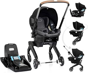 Evenflo Shyft DualRide Infant Car Seat Stroller Combo with Carryall Storage