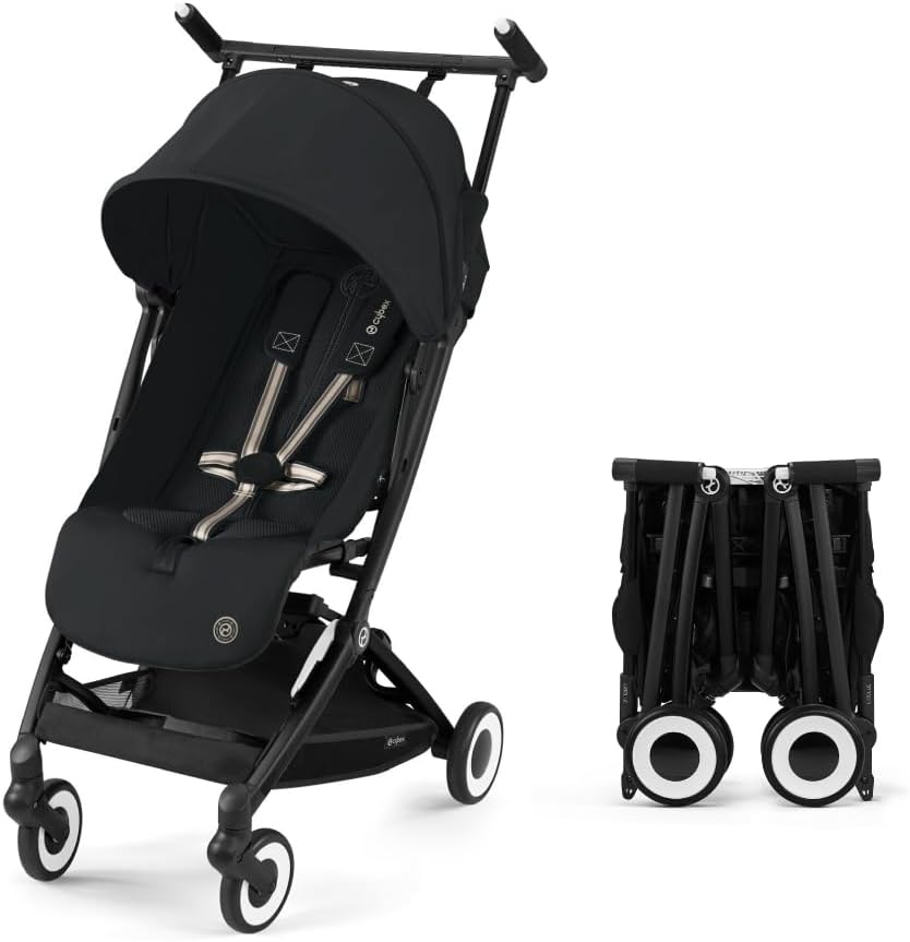 Cybex Libelle 2 Travel Baby Stroller - Lightweight Carry-On Travel Stroller for Airplane with One-Hand Recline, Compatible...