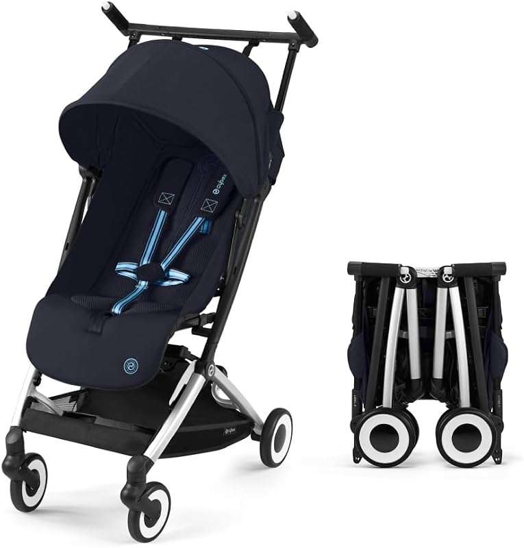 Cybex Libelle 2 Travel Baby Stroller - Lightweight Carry-On Travel Stroller for Airplane with One-Hand Recline, Compatible...