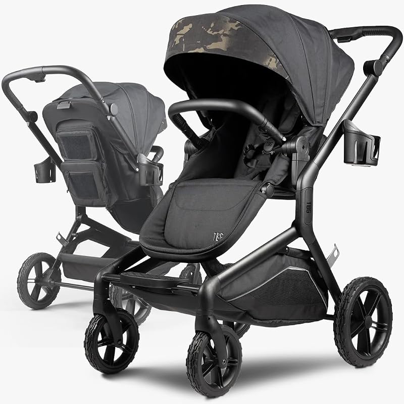 Tactical Baby Gear S-1 Stroller – All-Terrain, Rugged Lightweight Design, Adjustable Canopy, Basket Storage, Infant & Todd...