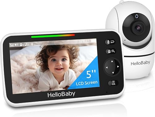 HelloBaby No WiFi Baby Monitor 5 Inch Screen 30-Hour Battery Pan-Tilt- — Final verdict and top picks lineup