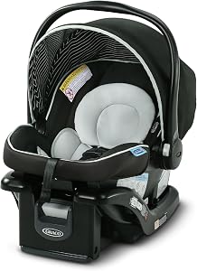 Graco SnugRide Lite LX Infant Car Seat, Lightweight Rear-Facing