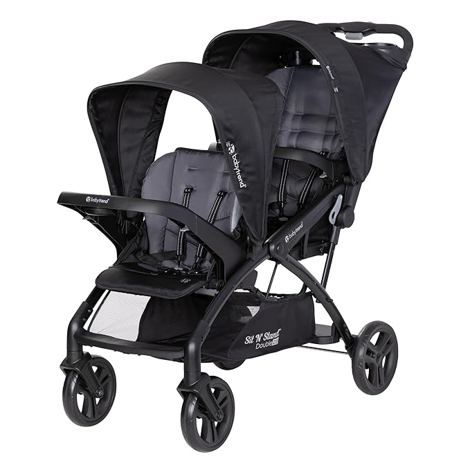 Baby Trend Sit N' Stand Double 2.0 Stroller, Dash Black — Side-by-side comparison of top picks in this category