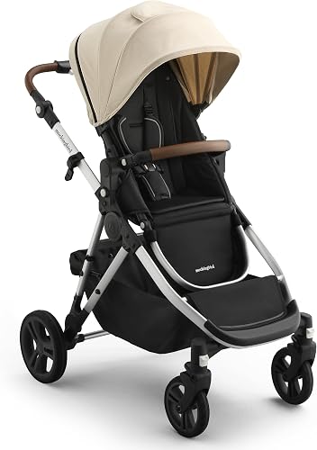 Mockingbird Single-to-Double Stroller 3.0 - Convertible Full Size Baby — Our recommended configuration for best results