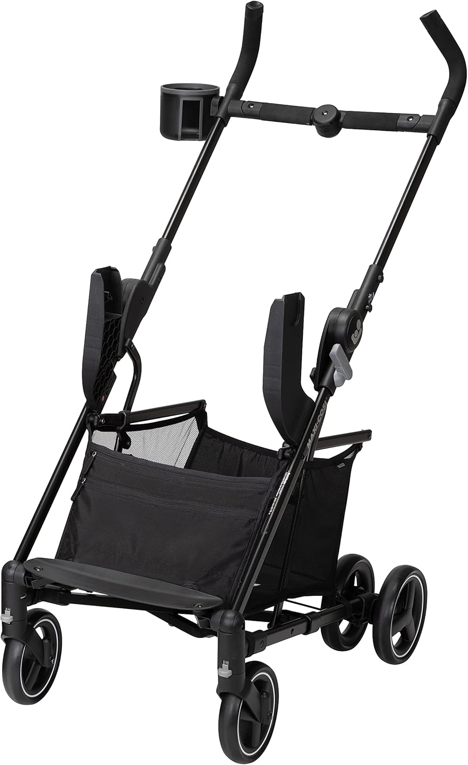 Maxi-Cosi Maxi-Taxi Xt Baby Stroller, Car Seat Caddy, Ultra Compact, Travel System with Ample Storage, Black,