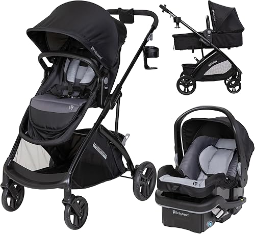 Baby Trend Passport Switch 6-in-1 Modular Stroller Travel System with — Build quality and design details up close