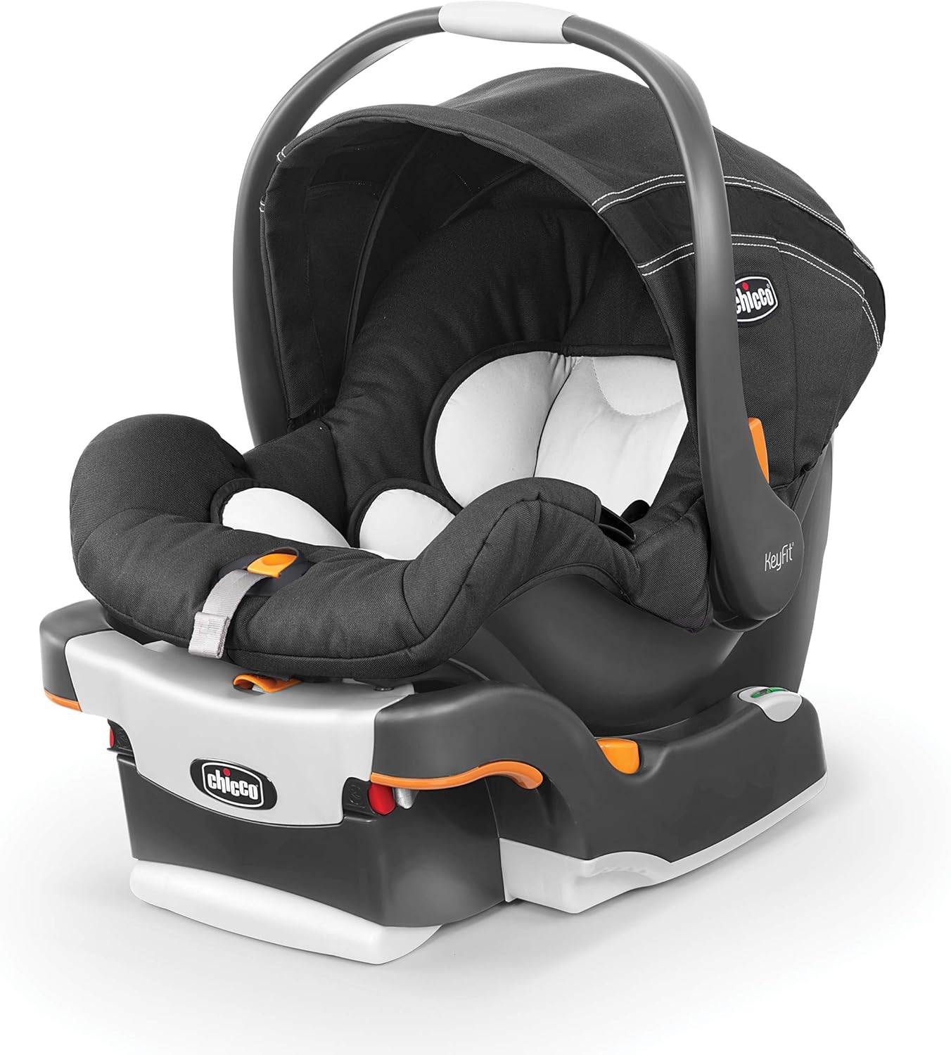Chicco KeyFit Infant Car Seat and Base, Rear-Facing Seat for Infants 4-22 lbs., Includes Infant Head and Body Support, Com...