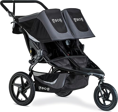 BOB Gear Revolution Flex 3.0 Duallie Jogging Stroller, Double Stroller — Build quality and design details up close