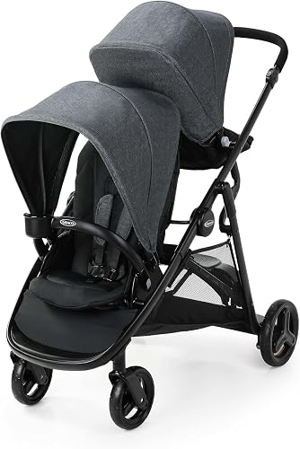 Graco Ready2Grow 2.0 Double Stroller, Twin Baby Stroller Features Benc — Real-world performance testing in action