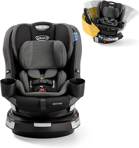 Graco EasyTurn 360 2-in-1 Rotating Convertible Car Seat, 360 Degree Ro — Our recommended configuration for best results